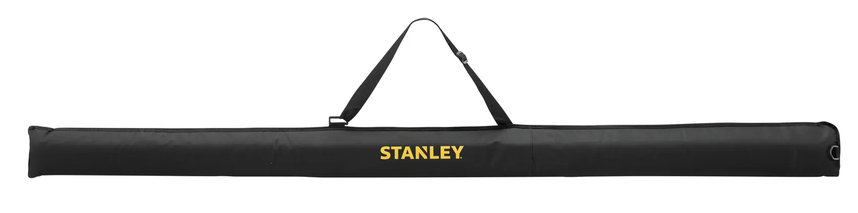STANLEY FMHT43682-1 black carrying bag for level with handle, product photo on white background.
