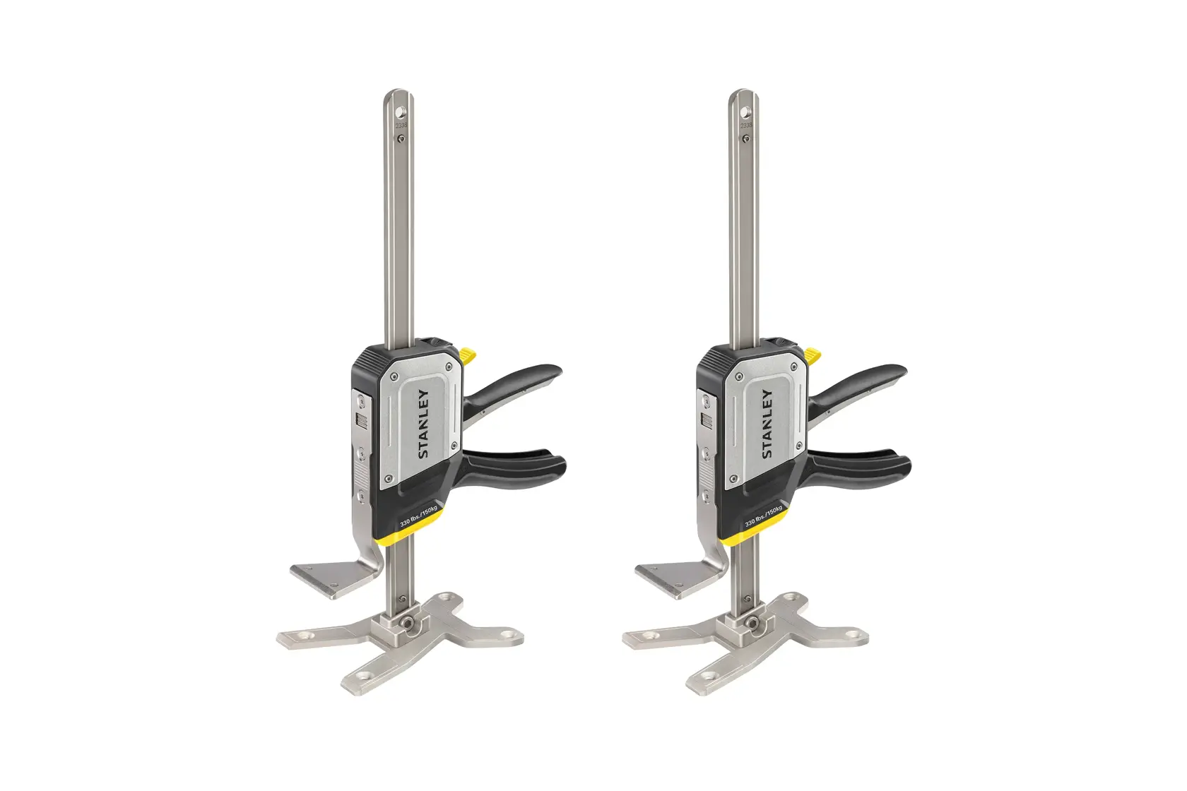 Photo of STANLEY FMHT83552-1 photography category, two parallel clamp tools, front angle on white background.