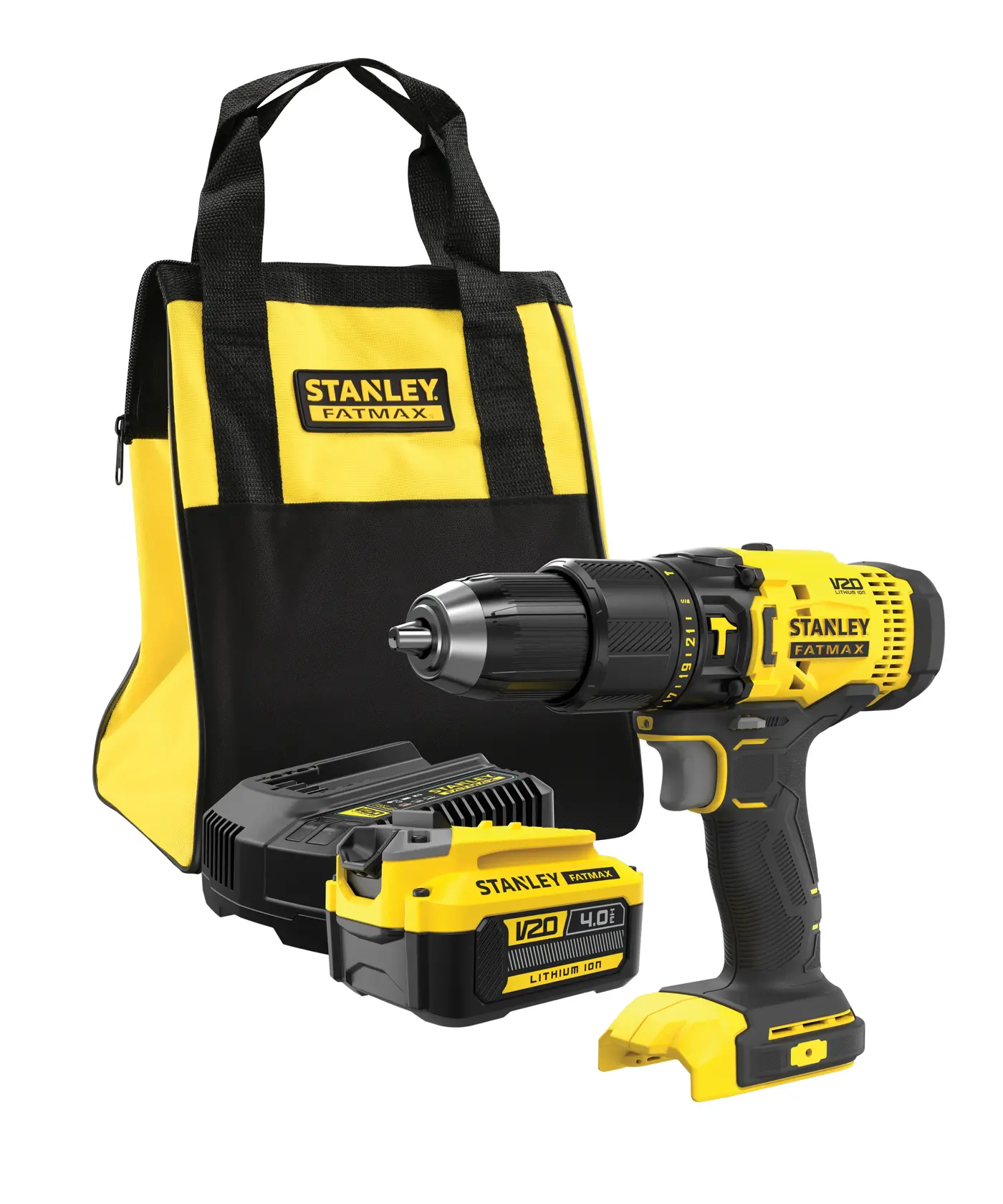 18V STANLEY® FATMAX® V20 Hammer Drill