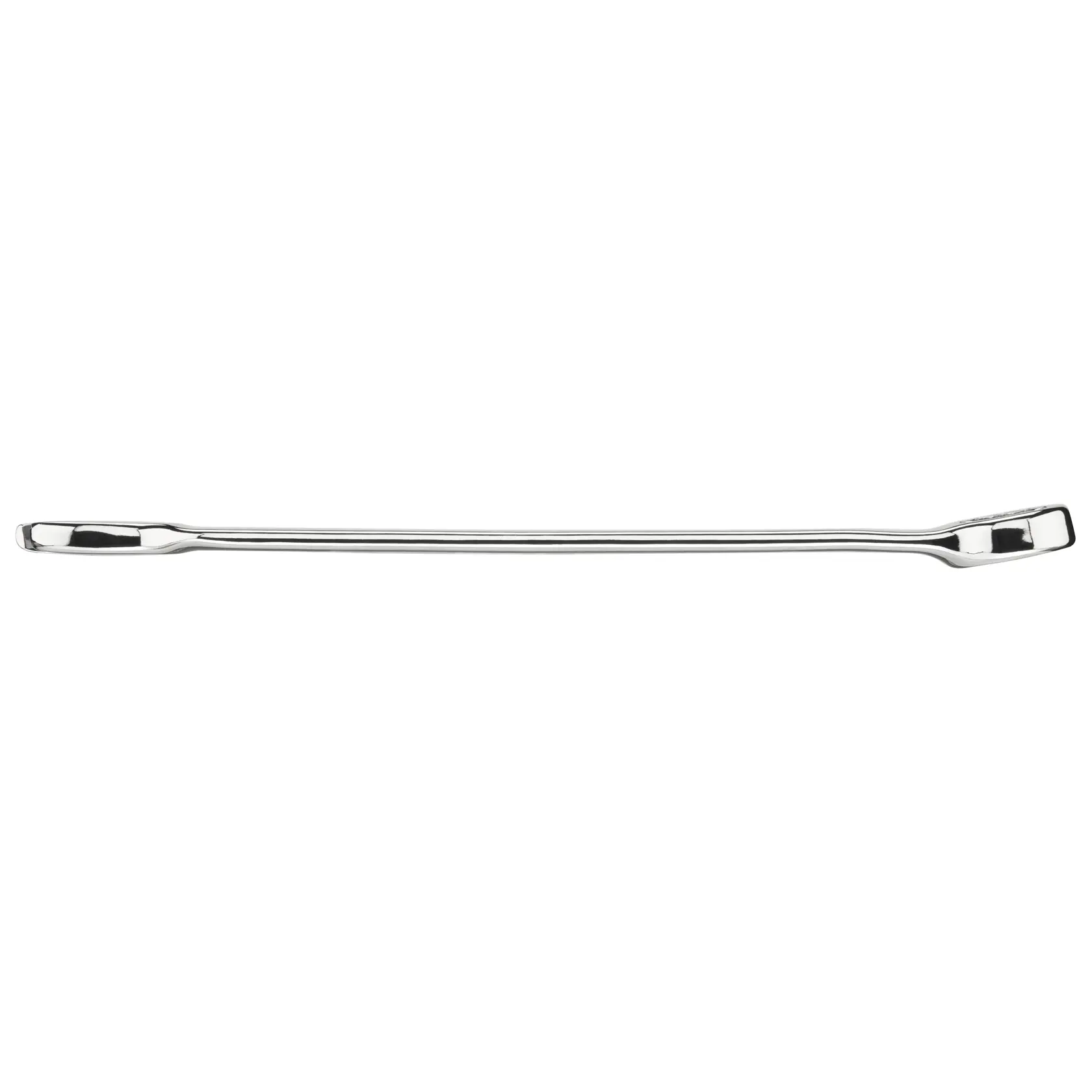 STANLEY STMT95793-0 chrome pry bar, straight tool photo on white background.
